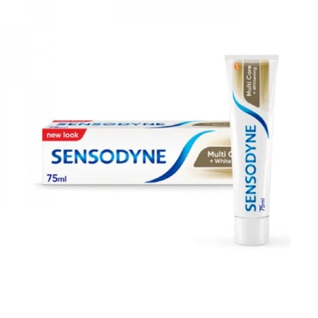 سنسوداين - معجون اسنان عناية متعددة + تبييض - 75مل - SENSODYNE