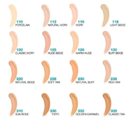 ميبلين - كريم اساس سائل فيت مي - MAYBELLINE-   Buff Beige 130