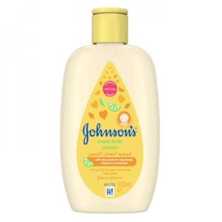 جونسون - كولونيا انتعاش الليمون للأطفال - 200 مل - johnson