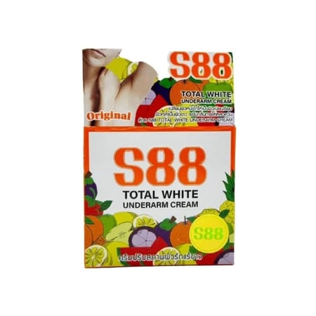 S88 – كريم توتال وايت لتفتيح تحت الإبط - 35 جرام
