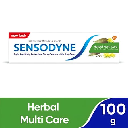 سنسوداين - معجون الأسنان عناية متعددة بالأعشاب - 100 مل Sensodyne Multi Care Herbal Toothpaste – 100ml