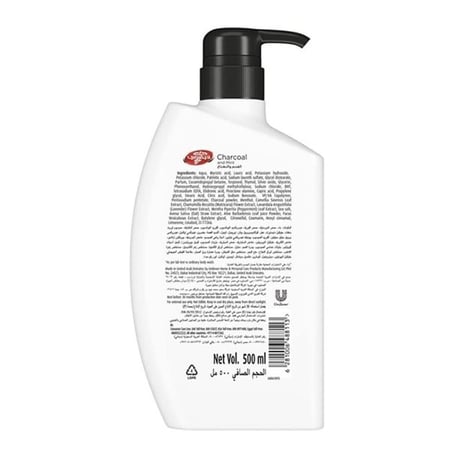 لايف بوي - غسول جسم بخلاصة الفحم والنعناع - 500 مل Lifebuoy Charcoal & Mint Body Wash - 500ml