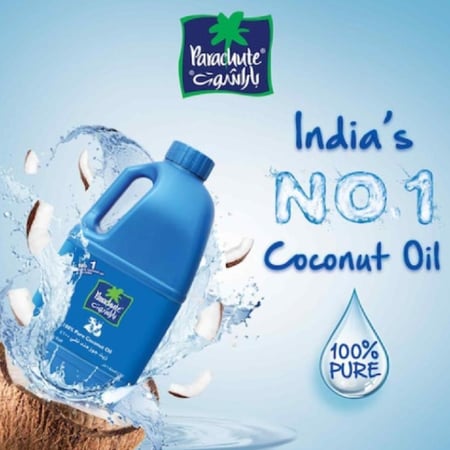 باراشوت - زيت جوز هند نقي 100% للشعر - 900 مل- parachute