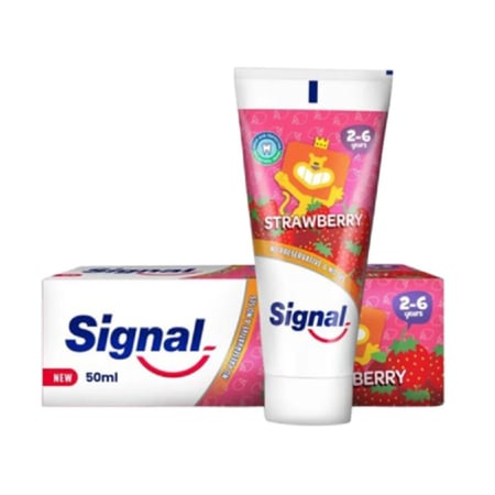 سيجنال - معجون اسنان للأطفال بالفراولة - 50 مل - signal