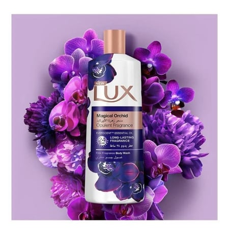 لوكس - جل استحمام فاخر بسحر زهرة الأوركيد ولمسة النعومة الحريرية - 500 مل
