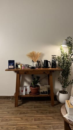 طاولة ركن قهوة