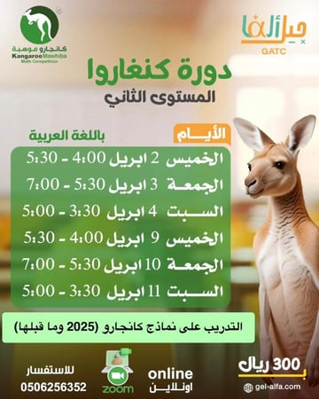دورة كنجارو المستوى الثاني