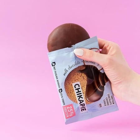 بروتين كوكيز شوكولاته وجوز الهند شيكا باي 60 جرام