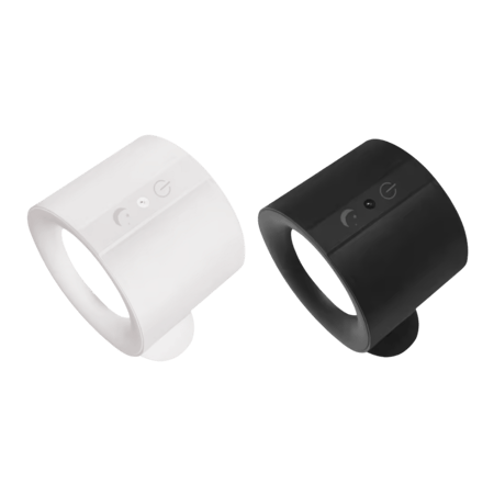 إضاءتين جدارية قابلة لإعادة الشحن مع جهاز تحكم عن بعد