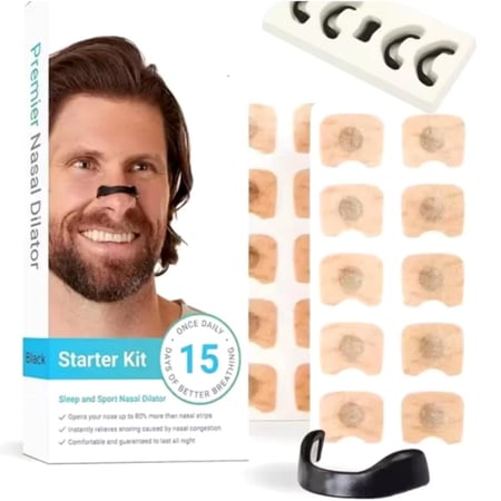 مجموعتين من معزز التنفس لتحسين جودة النوم وتقليل الشخير