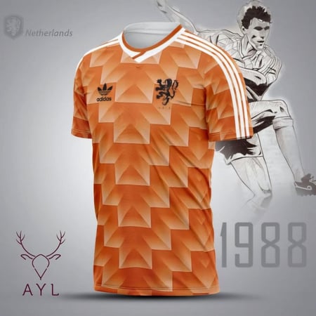 تيشيرت هولندا 1988