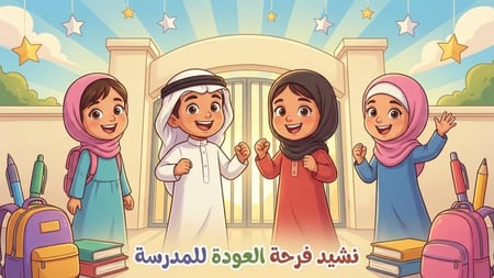 نشيد فرحة العودة للمدرسة