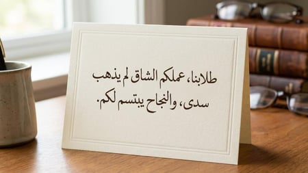 بطاقات التهنئة بالنجاح (1) عدد 5 تصاميم