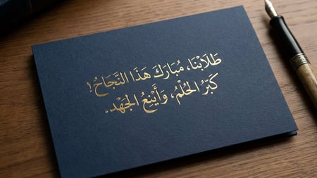 بطاقات التهنئة بالنجاح (2) عدد 5 تصاميم