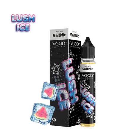 نكهة سولت فيقود بطيخ بارد لوش ايس الاكثر مبيعا VGOD Lush Ice
