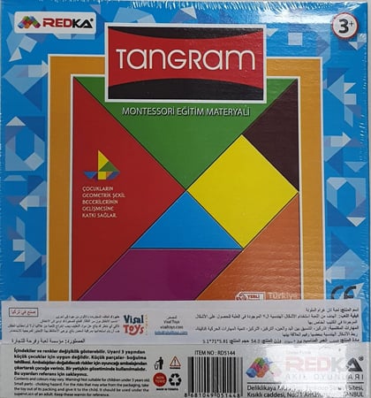 لعبة تانجرام الملونة ـ COLORED TANGRAM