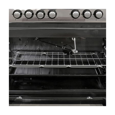 جنرال سوبريم , موقد طبخ غاز , مقاس 80*60 سم, 5 شعلات غاز , امان كامل ، ستيل ، GS8650FS