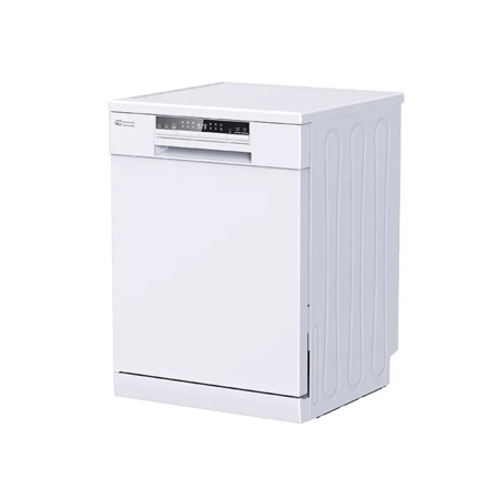 جنرال سوبريم غسالة صحون, 6 برامج, 15 مكان, 3 رف, خاصية فتح الباب التلقائي, خاصية الغسل المزدوج, اضاءة داخلية, ابيض.