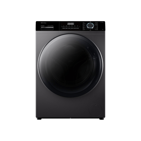 جنرال سوبريم غسالة تعبئة أمامية 12 كيلو,14 برنامج , إنفيرتر ،فضي غامق, GSFL120WH