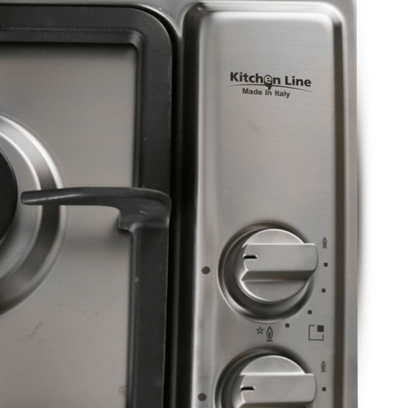 سطح 60سم 4 عين غاز مع مفاتيح جانبية شبك هيفي ديوتي