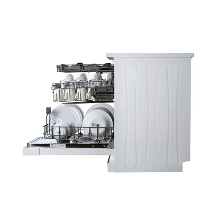 جنرال سوبريم,غسالة صحون,6برامج, 15مكان,3رف,ابيض