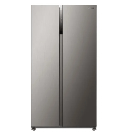 ثلاجة هيتاشي دولابي بابين 18.6 قدم فضي HRSN9552DXSA