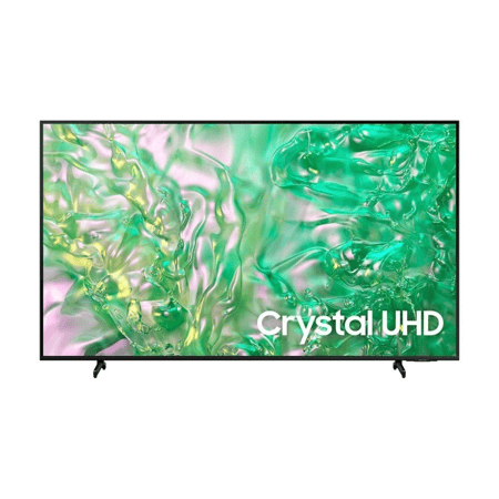 شاشة سامسونج، 55 بوصة، كريستال UHD، أسود، معالج كريستال - موديل UA55DU8100UXSA