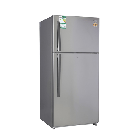 جنرال سوبريم , ثلاجة بابين مع فريزر علوي ,18.1قدم ,511 لتر ,ستانلس ستيل ,GS78SS