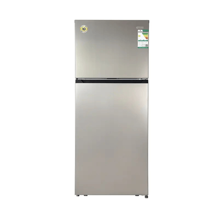 جنرال سوبريم , ثلاجة بابين مع فريزر علوي ,17.5قدم ,494لتر ,نو فروست ,ستانلس ستيل,GS76SS