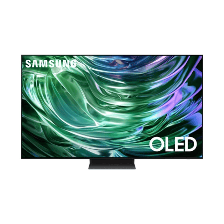 شاشة سامسونج، ذكية، OLED، 55 بوصة، سلسلة S90D، 4K، نظام Tizen، معالج NQ4 AI Gen2، HDR+، Motion Xcelerator، 144Hz، Dolby Atmos - موديل QA55S90DAUXSA