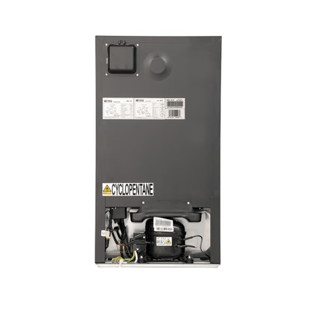 جنرال سوبريم , ثلاجة عرض باب واحد زجاجي ,92 لتر ,اسود ,GS132