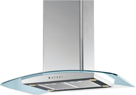 شفاط جزيرة ايطالي 90 سم قوة 1000 البا