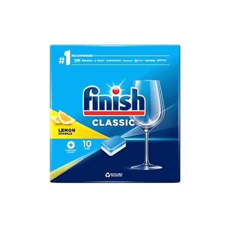 فينش علبة مكعبات غسالة الصحون ليمون