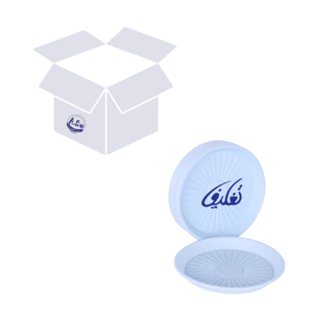 التغليف صحون دائرية بلاستيك 26 ساده