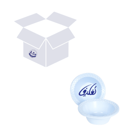 التغليف صحون زبدية بلاستيك صغير