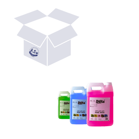 دلتا صابون سائل لليدين 3.75 لتر منوع