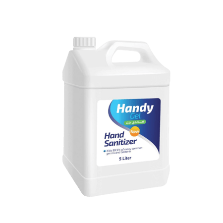 هاندي جل معقم لليدين 5 لتر جالون