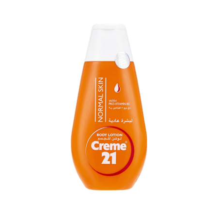 كريم 21 لوشن للجسم للبشرة العادية