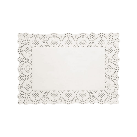 ورق دانتيل مستطيل