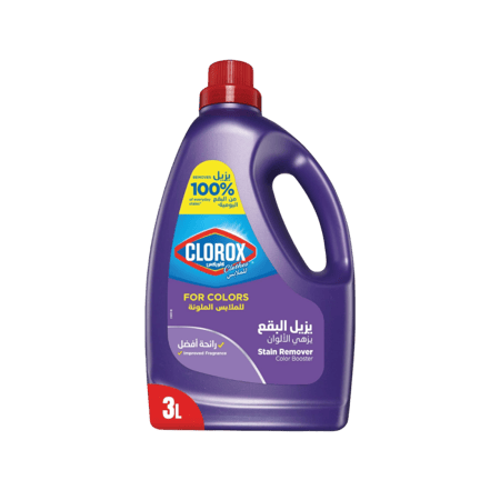 كلوركس للملابس الملونة 3لتر عادي