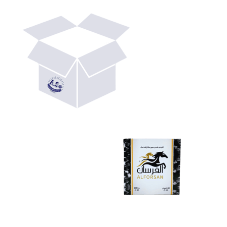 الفرسان فحم سريع الاشتعال 40 قرص