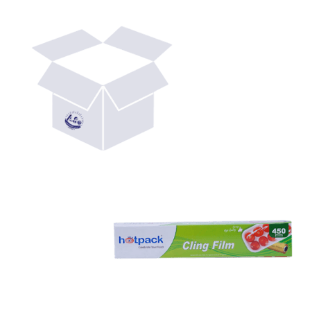 كرتون نايلون شفاف هوتباك