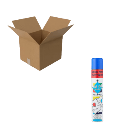 كرتون فضفاض مزيل الكهرباء الساكنة