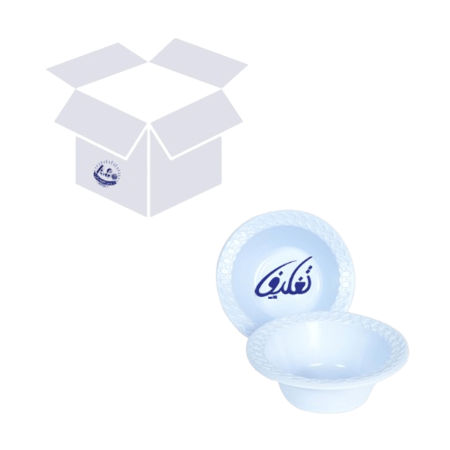 التغليف صحون زبدية بلاستيك كبير