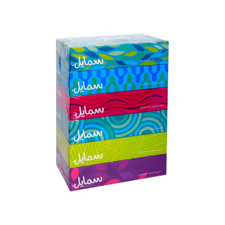 سمايل مناديل علب 70 ورقة