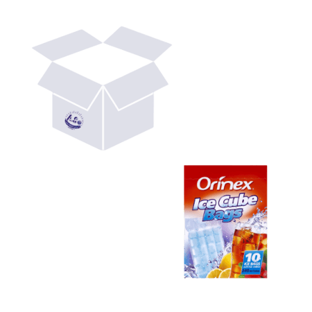 كرتون أكياس مكعبات الثلج اورينكس