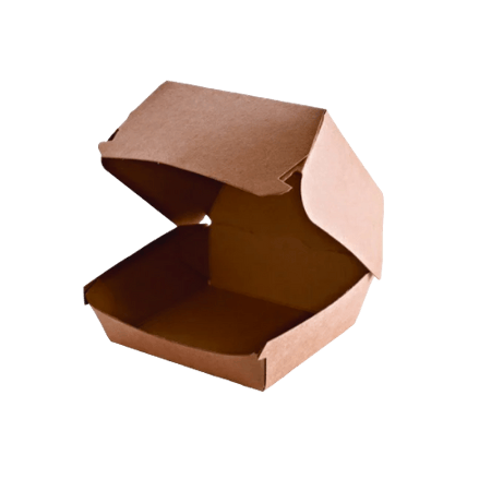 علب برجر كرافت بني 1008