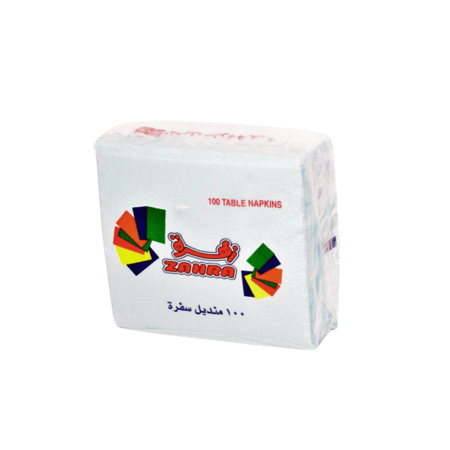 زهرة مناديل سفرة فاخرة