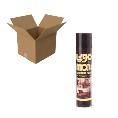 كرتون موبي ملمع الأثاث 300 مل 48 حبة موبي Mobi