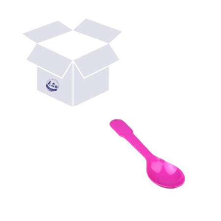 كرتون عسق ملاعق ايسكريم 1000 حبة